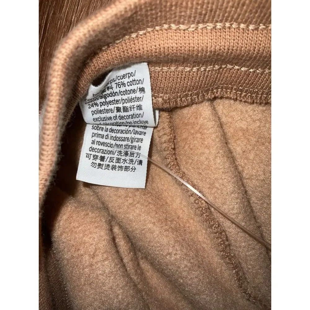 Victoria's Secret Pink women's ivy fleece pants Sweatpants TOFFEE -XL - Picture 11 of 13